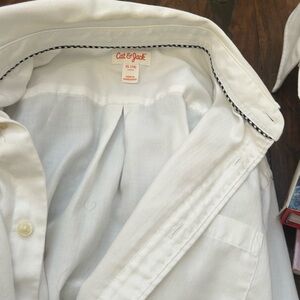Cat & Jack White Button-Up Shirt